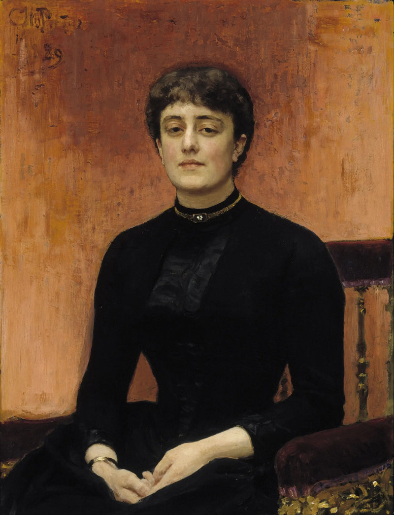 Portrait von Elizabeta Zvantseva - Ilya Repin