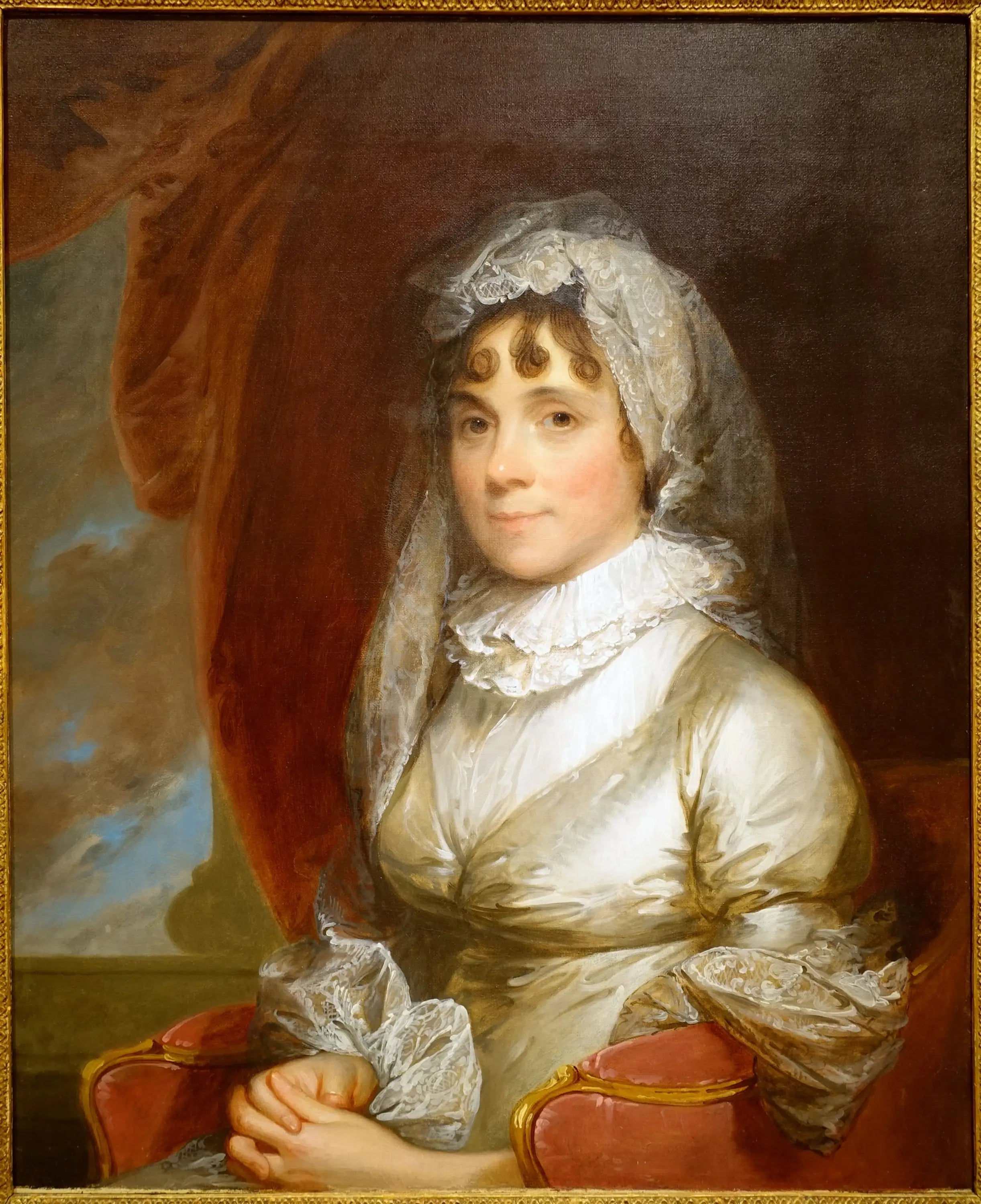 Portrait d'Elizabeth Chipman Gray - Gilbert Stuart image 1 copie peinte à la main à l’huile