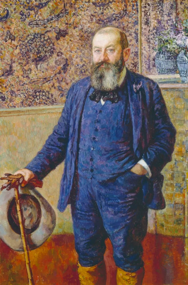 Porträt von Émile Mayrisch - Théo van Rysselberghe
