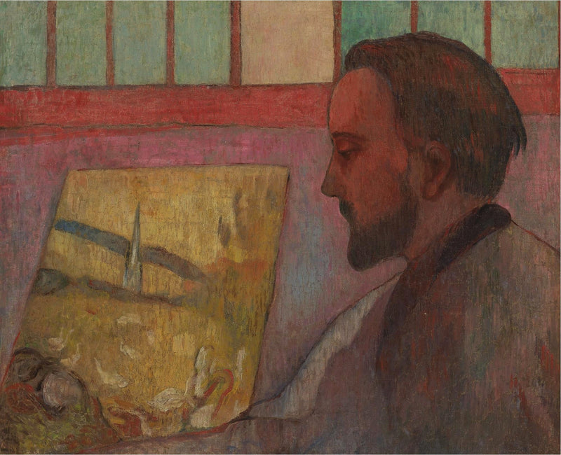 Porträt von Émile Schuffenecker - Émile Bernard