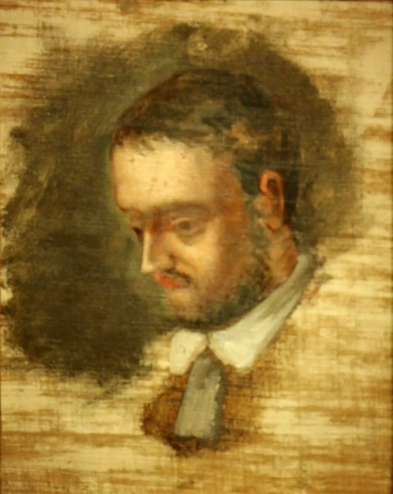 Porträt von Émile Zola - Paul Cézanne