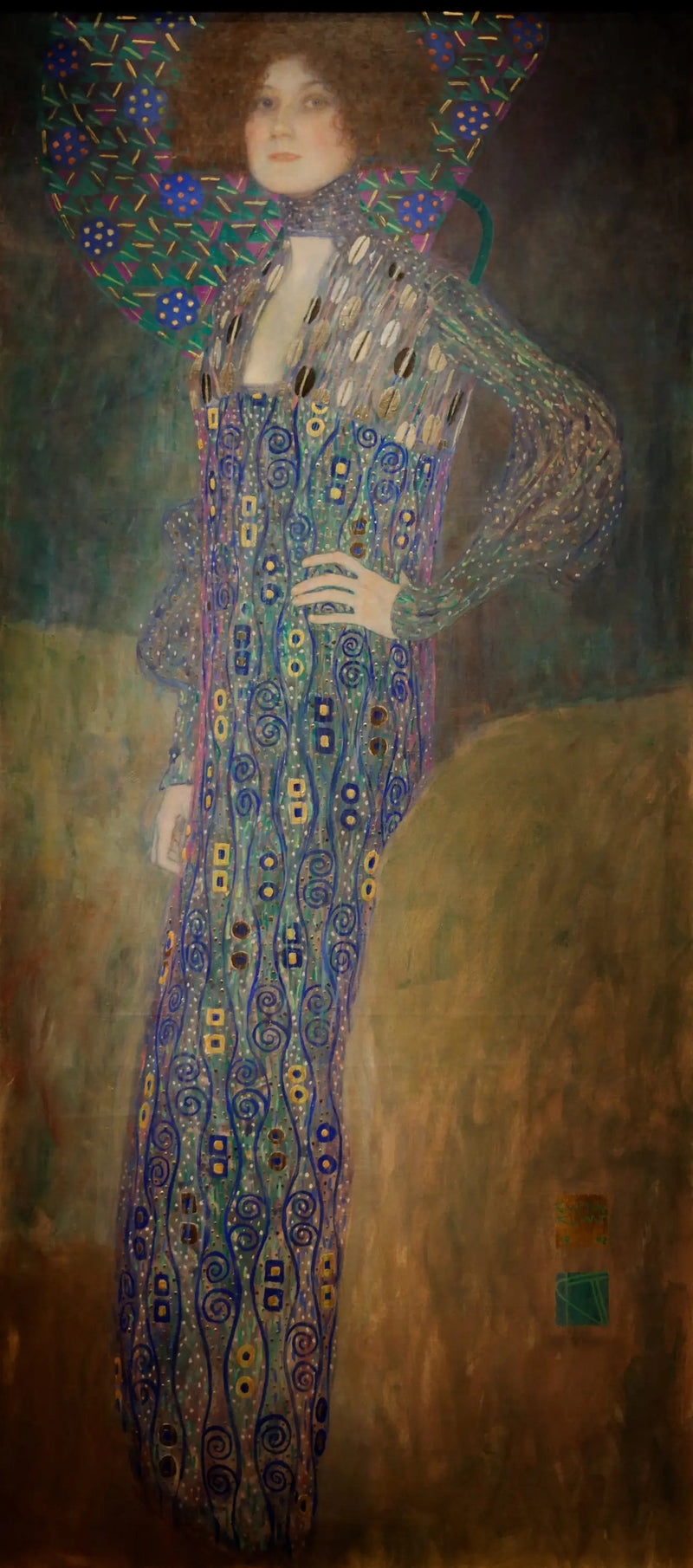 Porträt von Emilie Flöge - Gustav Klimt