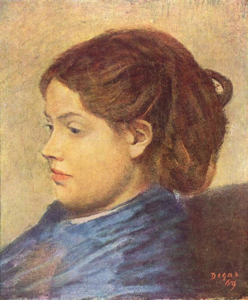 Porträt von Emma Dobigny - Edgar Degas