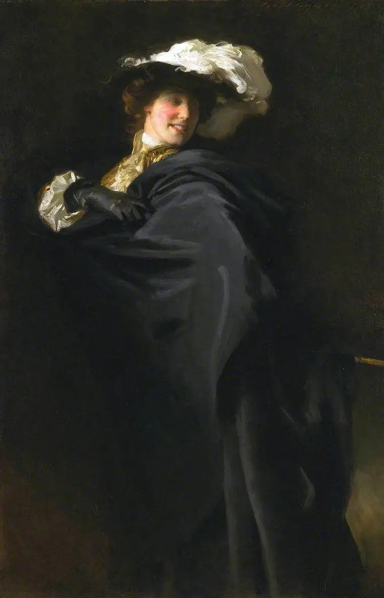 Porträt von Ena Wertheimer: A Vele Gonfie - John Singer Sargent