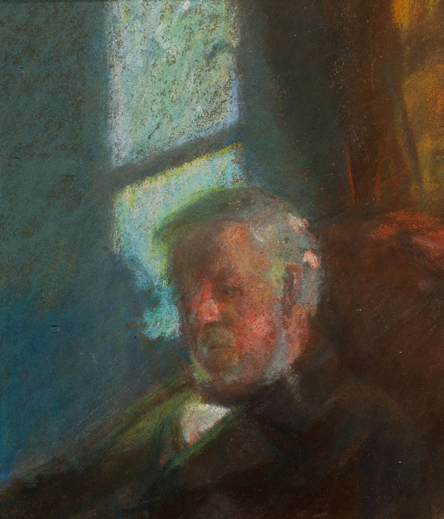Porträt von Erik Bröndum. -Anna Ancher