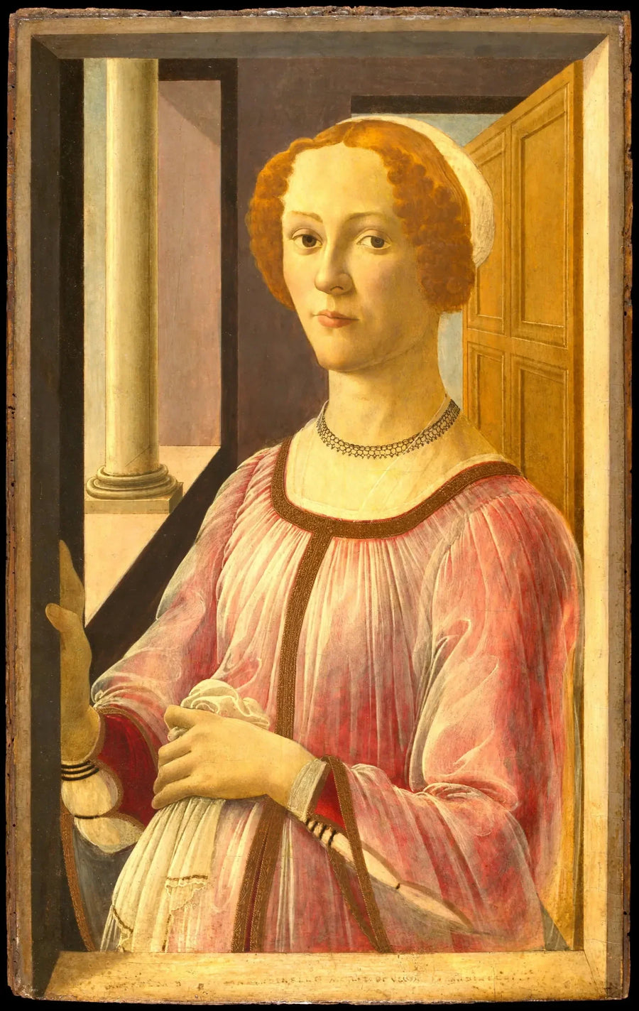 Porträt von Esmeralda Brandini - Sandro Botticelli