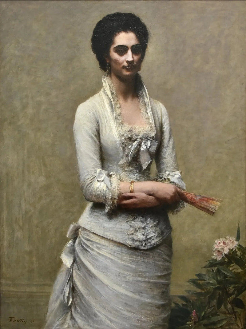 Portrait von Eva Callimachi-Catargi - Henri Fantin-Latour