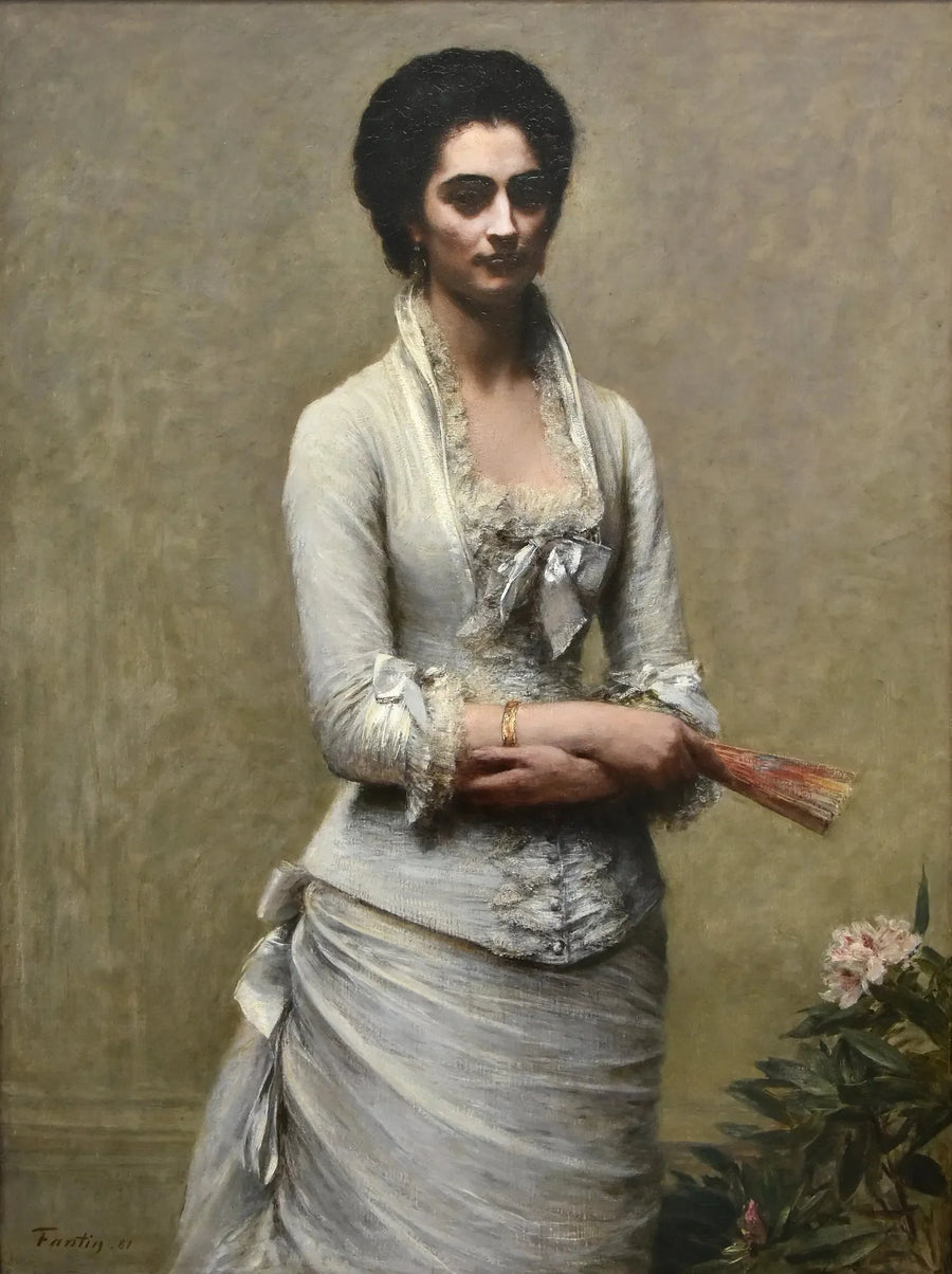 Portrait von Eva Callimachi-Catargi - Henri Fantin-Latour