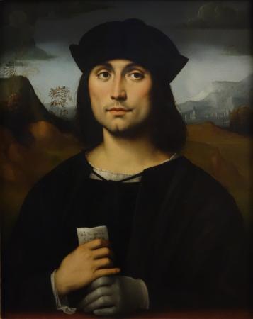 Porträt von Evangelista Scappi - Francesco Francia