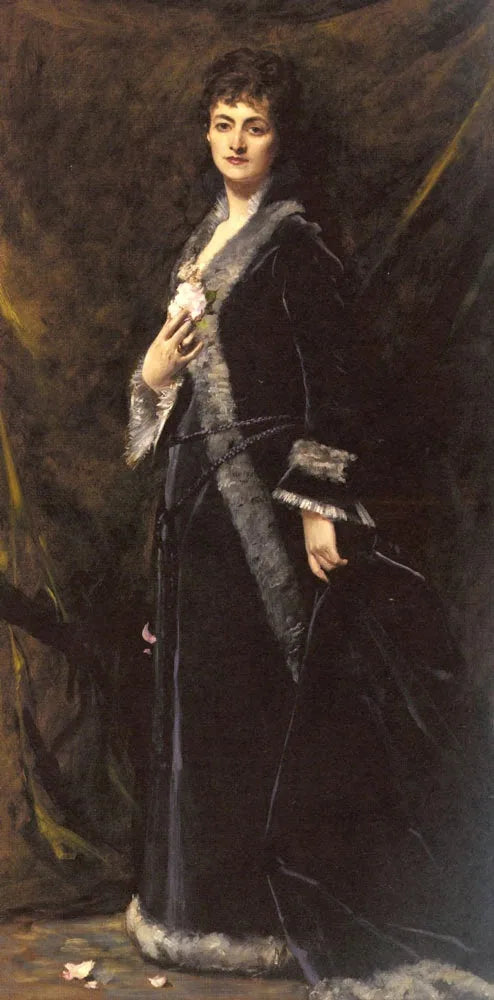 Portrait d'Helena Modrzejewska - Carolus-Duran image 1 tableau peint à l’huile sur toile