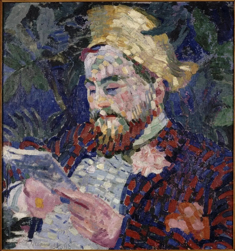 Porträt von Henri Carlier - Robert Delaunay