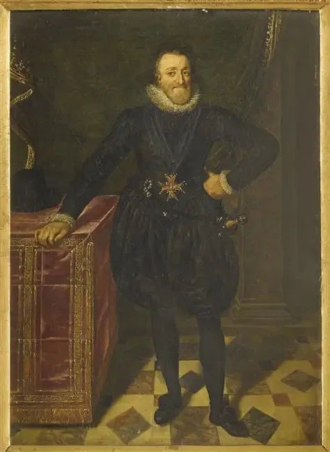 Portrait von Heinrich IV. - Frans Pourbus der Jüngere
