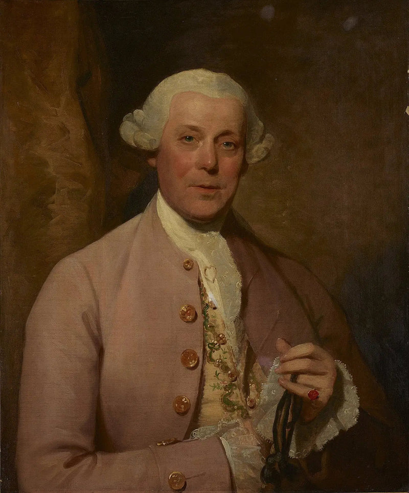Portrait von Henri Lambert (1738-1813) - Gilbert Stuart