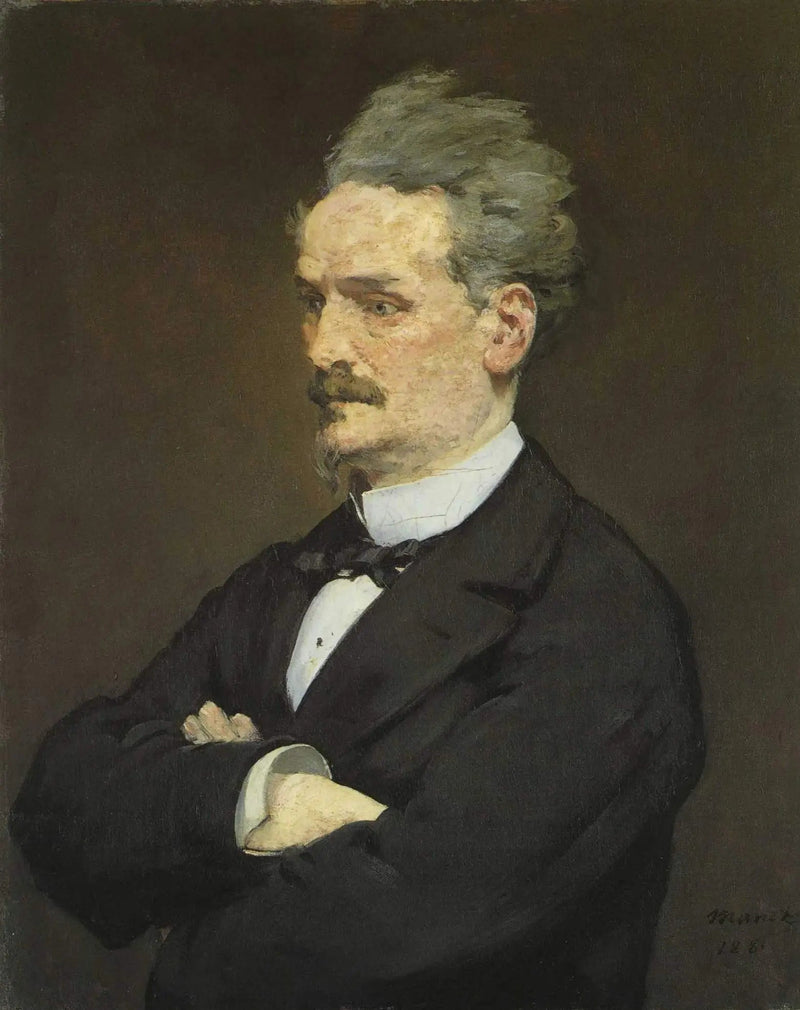Porträt von Henri Rochefort - Édouard Manet