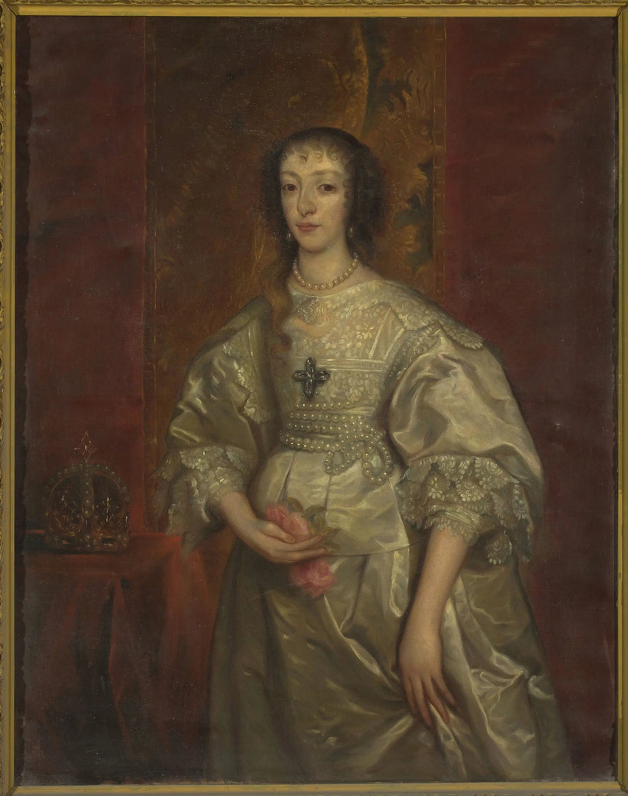 Portrait von Henriette Marie (1609-1699), Königin von England - Antoine van Dyck