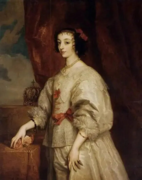 Portrait Henriette Marie - Antoine van Dyck