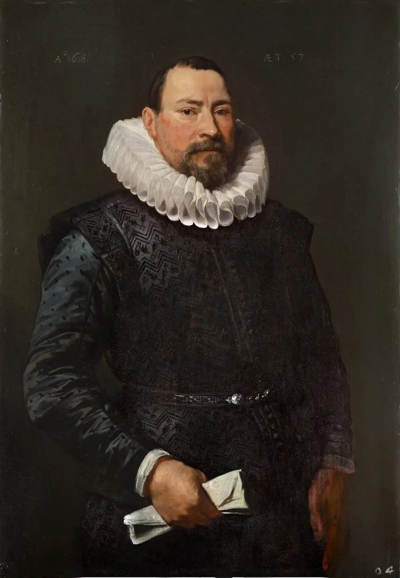 Portrait eines Mannes, 1618 - Antoine van Dyck