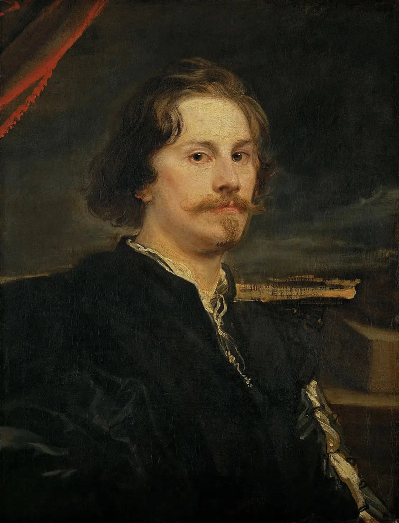 Porträt eines Mannes. - Antoine van Dyck