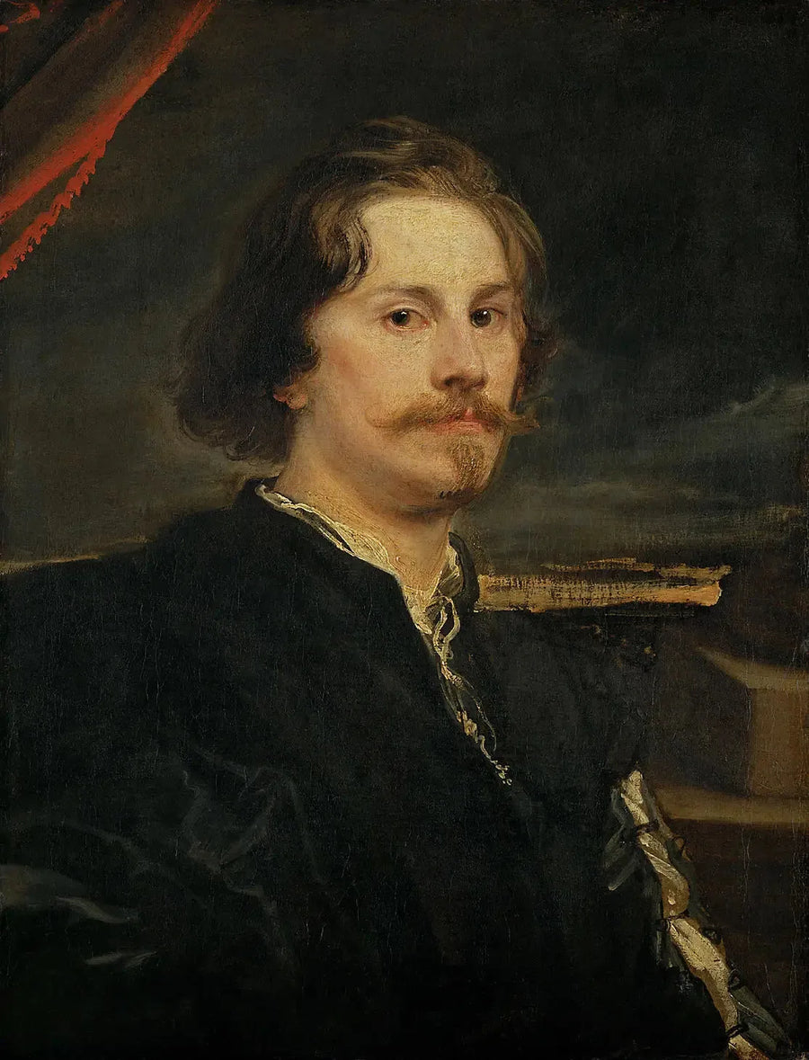 Porträt eines Mannes. - Antoine van Dyck