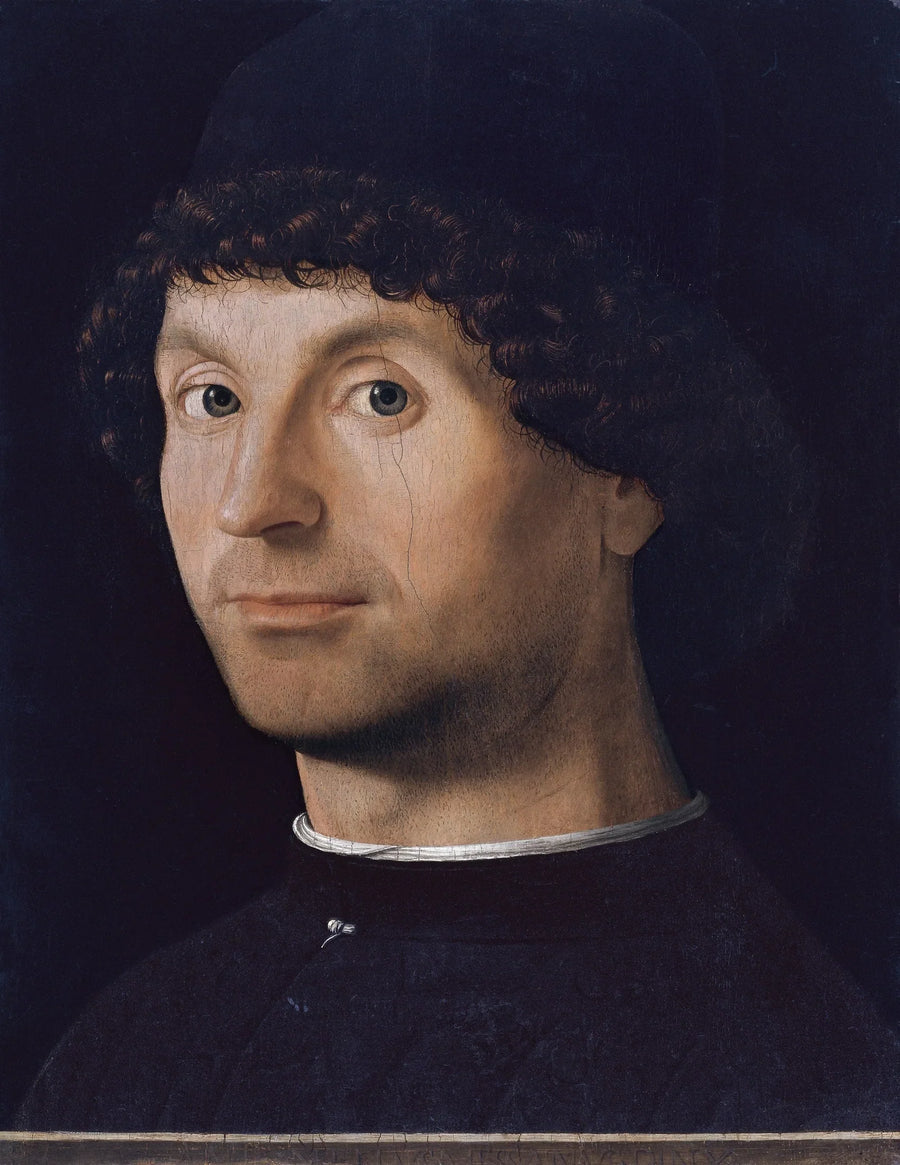 Männerporträt - Antonello de Messine