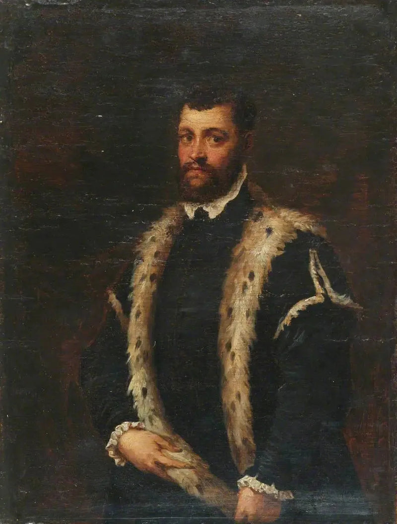 Portrait eines Mannes (nach Tizian) - David Teniers der Jüngere