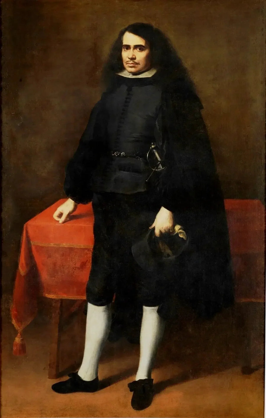 Portrait eines Mannes - Bartolomé Esteban Murillo