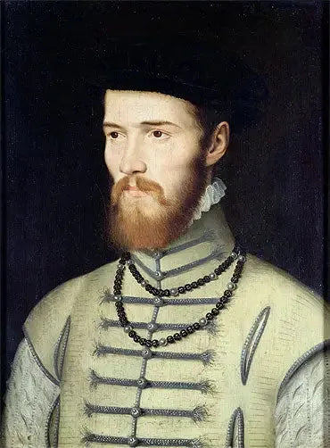 Portrait eines Mannes, genannt Don Juan d'Autriche - François Clouet