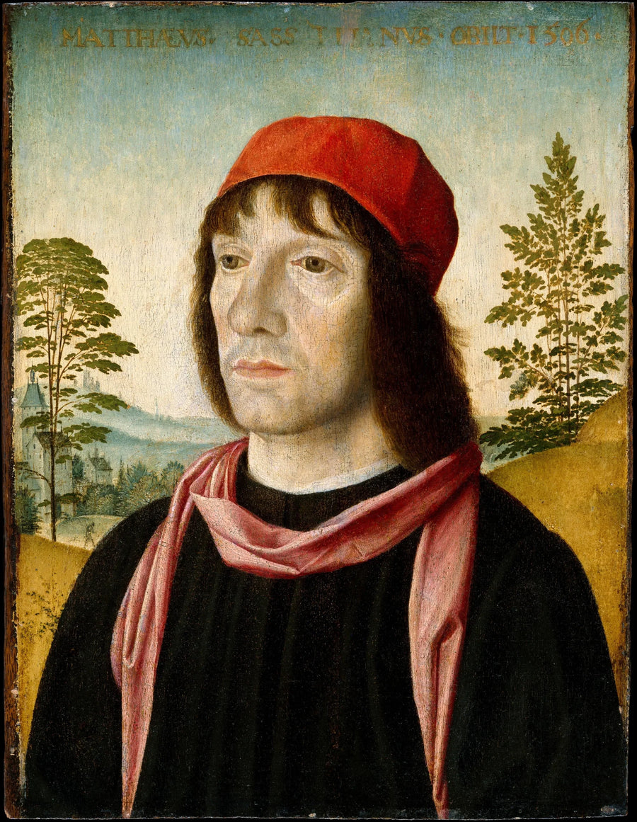 Porträt eines Mannes - Fra Bartolomeo