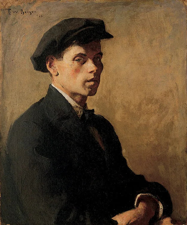 Porträt eines Mannes - Frank Weston Benson