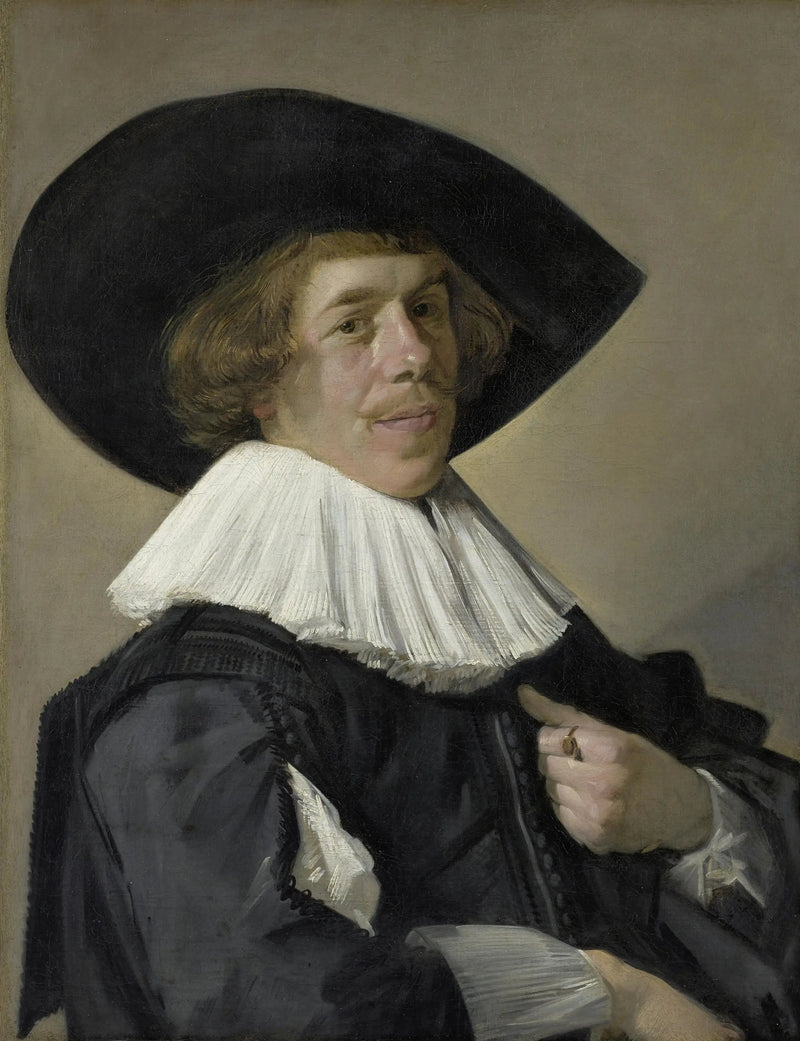 Portrait eines Mannes - Frans Hals