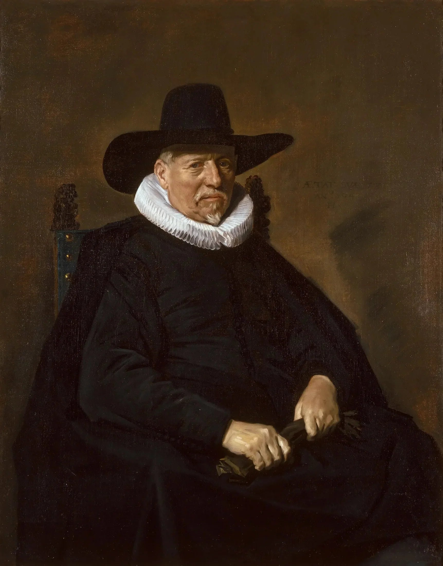 Portrait d'homme - Frans Hals image 1 copie de tableau peinte à la main