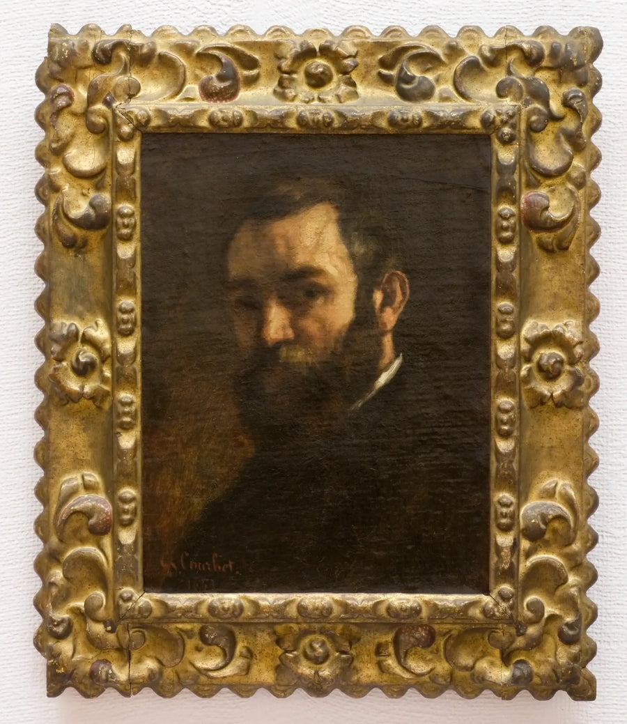 Porträt eines Mannes - Gustave Courbet