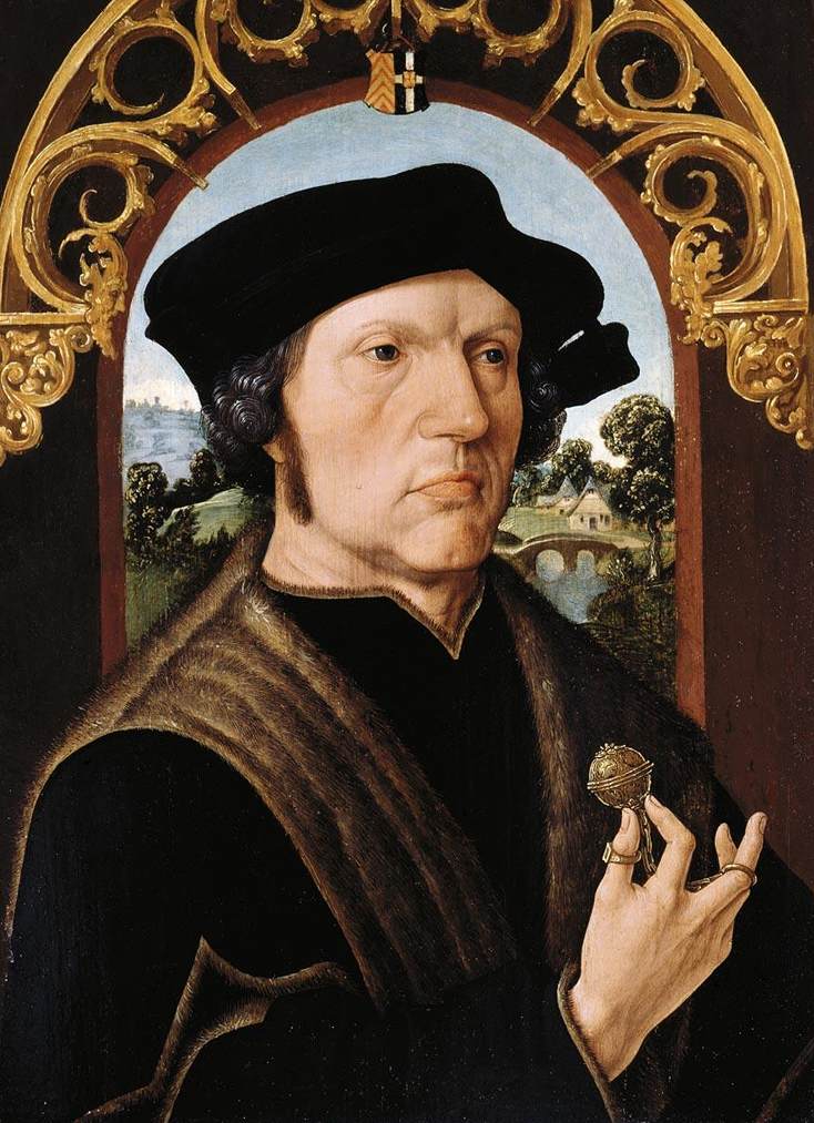 Männerporträt - Jacob Cornelisz van Oostsanen