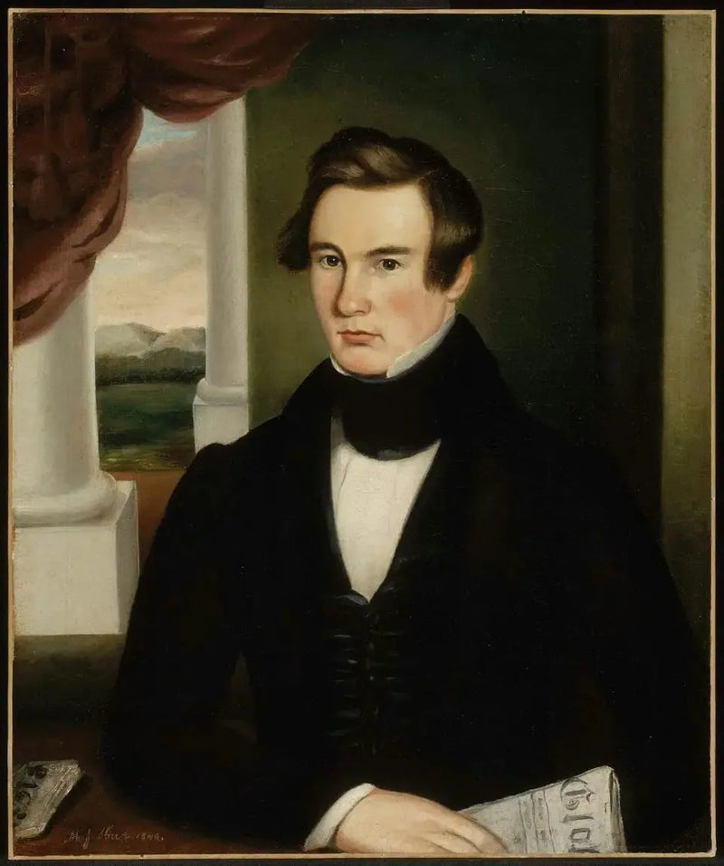 Portrait eines Mannes - Martin Johnson Heade