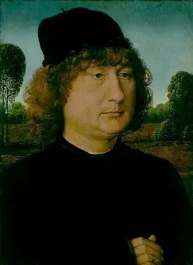 Porträt eines Mannes (MRBAB) - Hans Memling