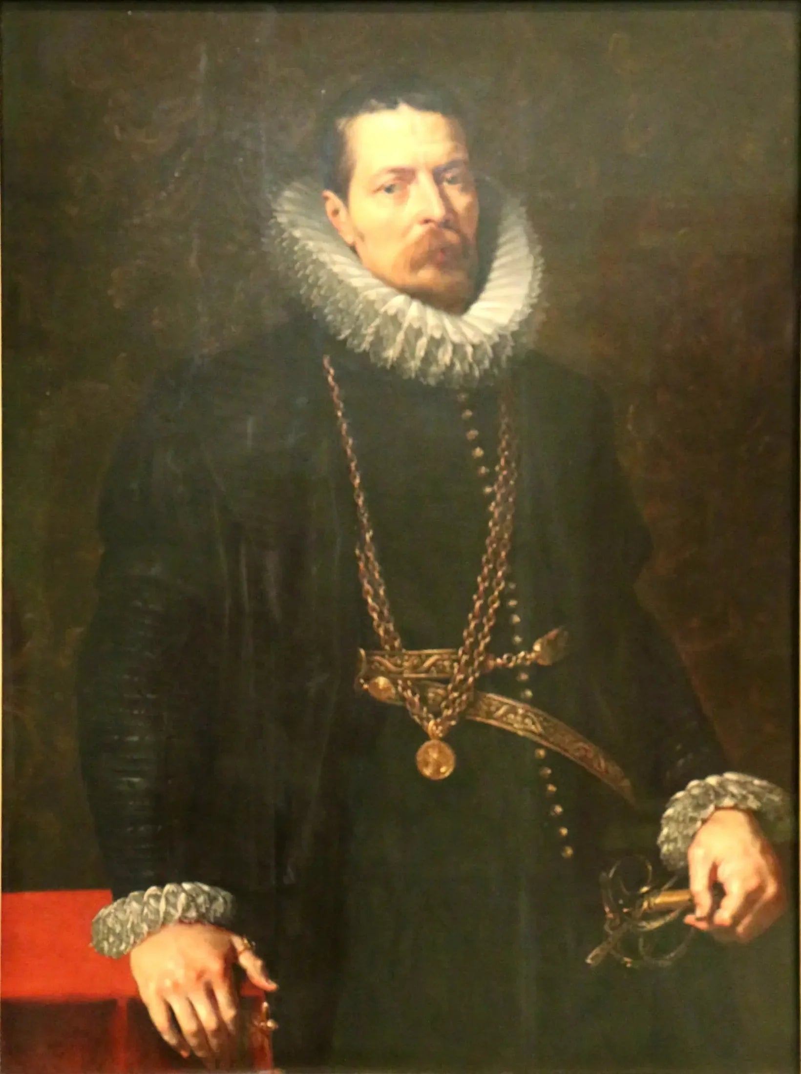 Portrait d’homme - Peter Paul Rubens image 1 copie peinte à la main à l’huile