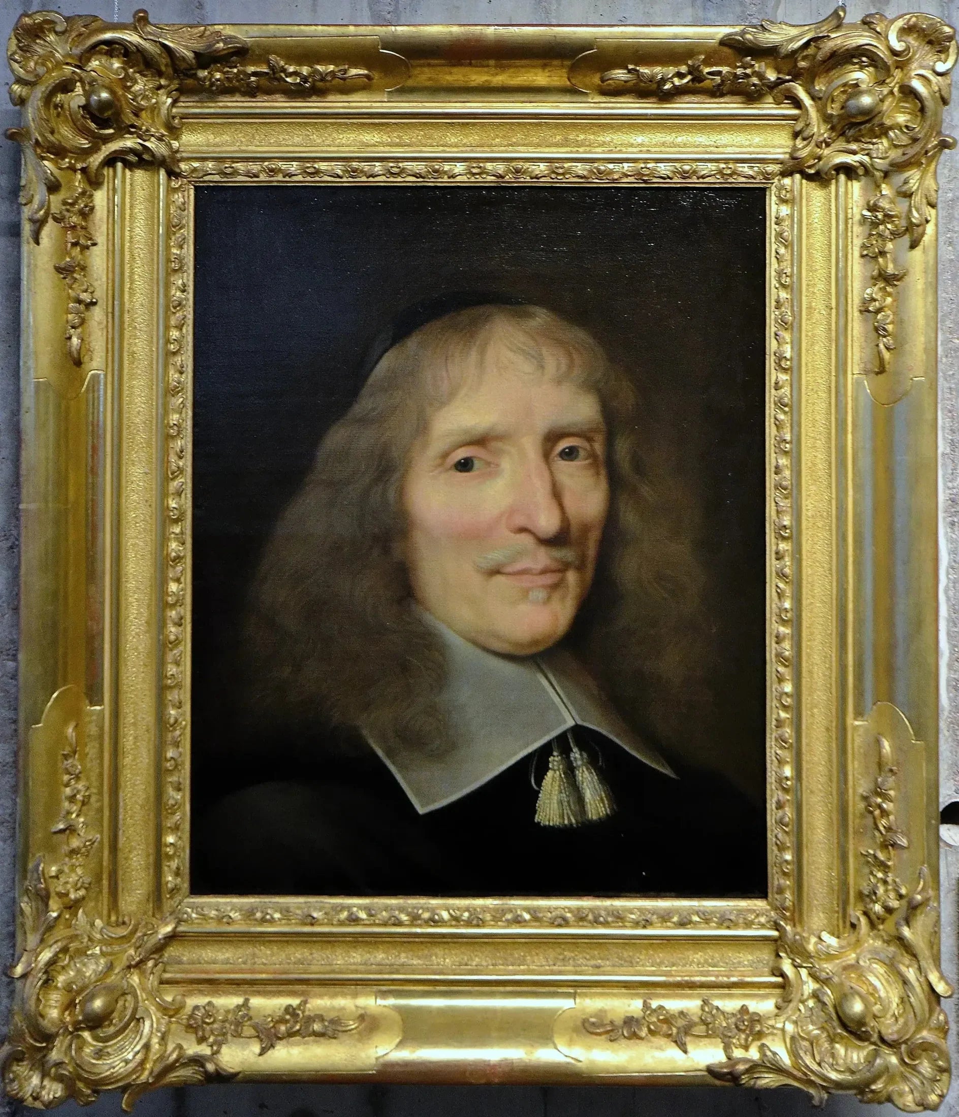 Portrait d'homme - Philippe de Champaigne image 1 copie de tableau peinte à la main