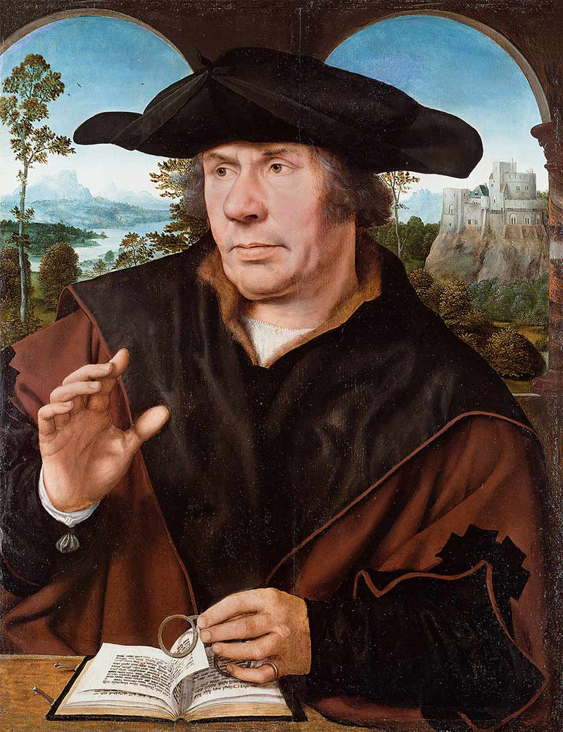 Porträt eines Mannes - Quentin Metsys