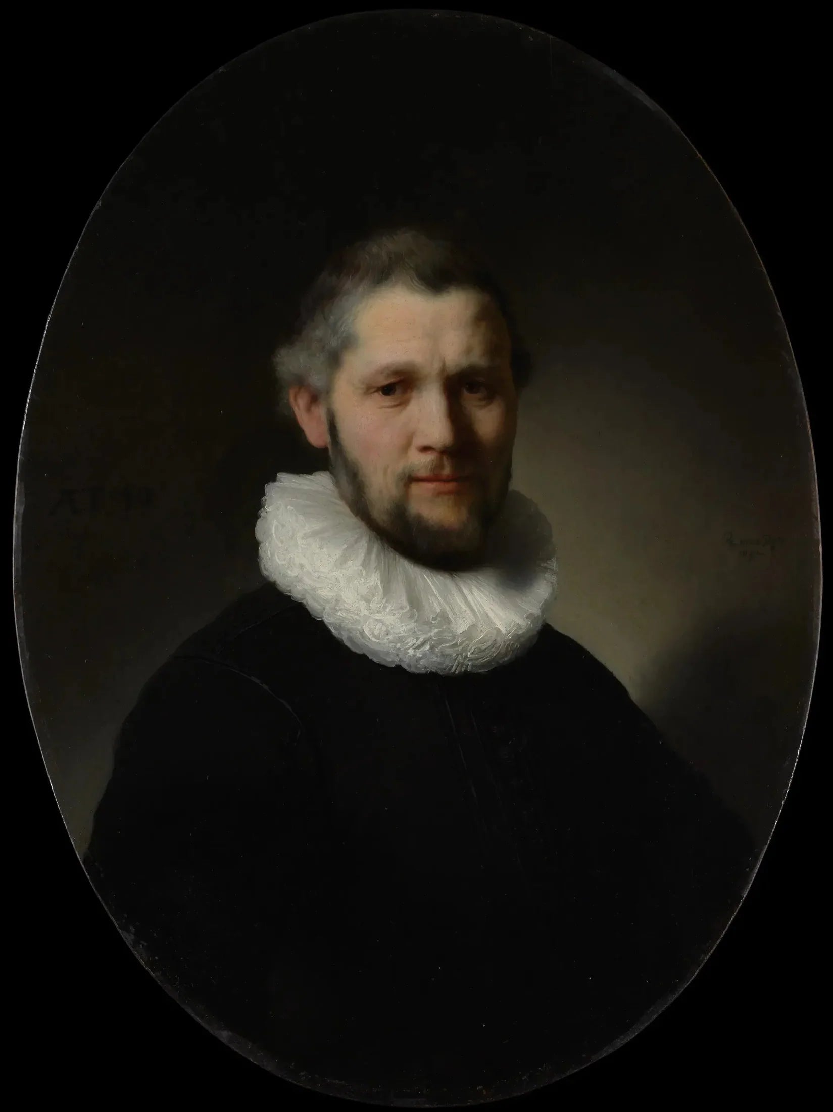 Portrait d'homme - Rembrandt image 1 reproduction d’œuvre d’art à l’huile