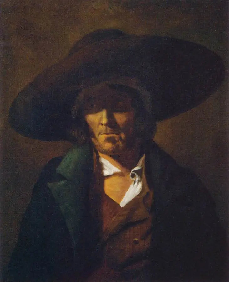 Porträt eines Mannes - Théodore Géricault