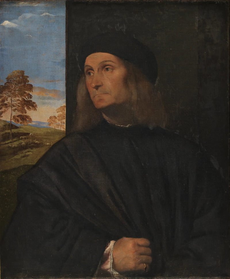 Portrait eines Mannes - Titian