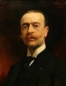 Portrait von Hugues Krafft - Léon Bonnat