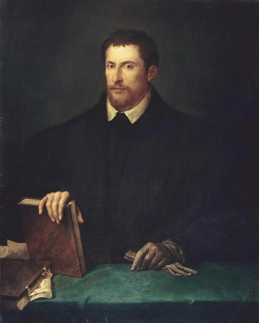 Portrait von Ippolito Riminaldi - Titian