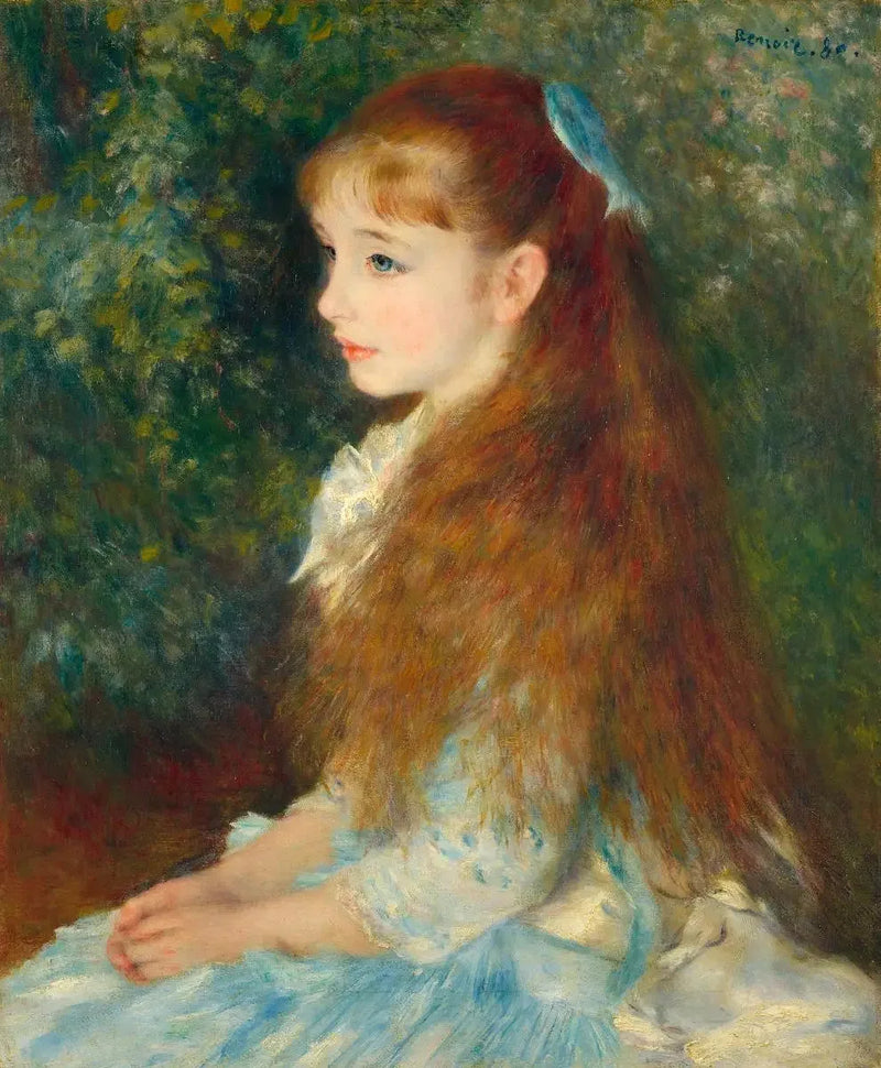 Porträt von Irène Cahen d'Anvers - Pierre-Auguste Renoir