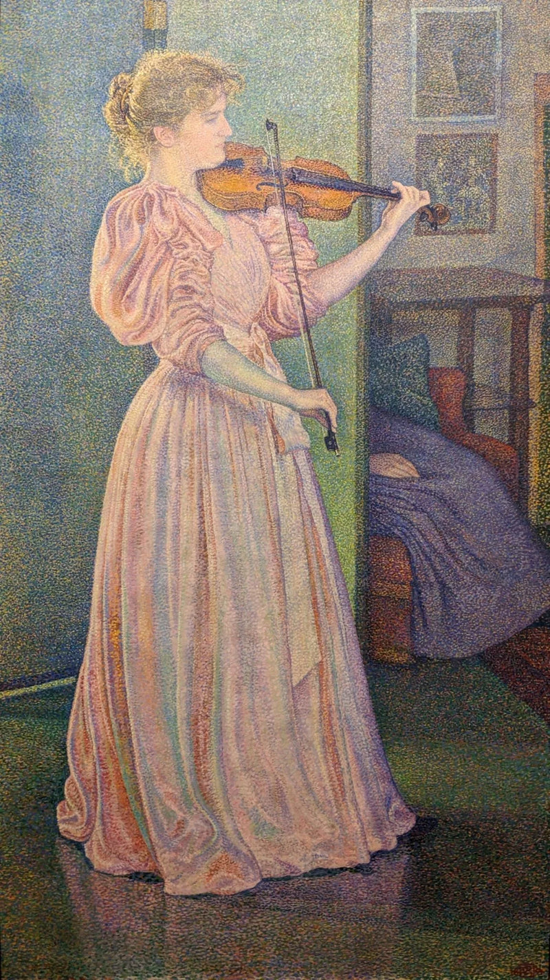 Porträt von Irma Sèthe - Théo van Rysselberghe