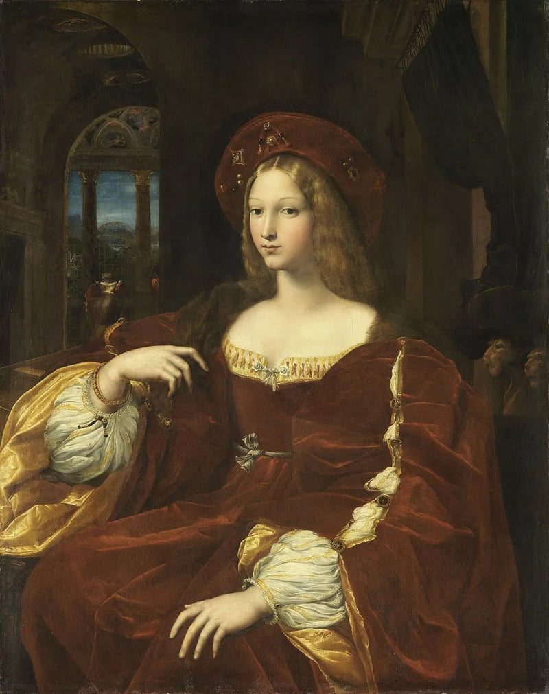 Porträt von Isabelle de Requesens, Vizekönigin von Neapel - Raphael Sanzio