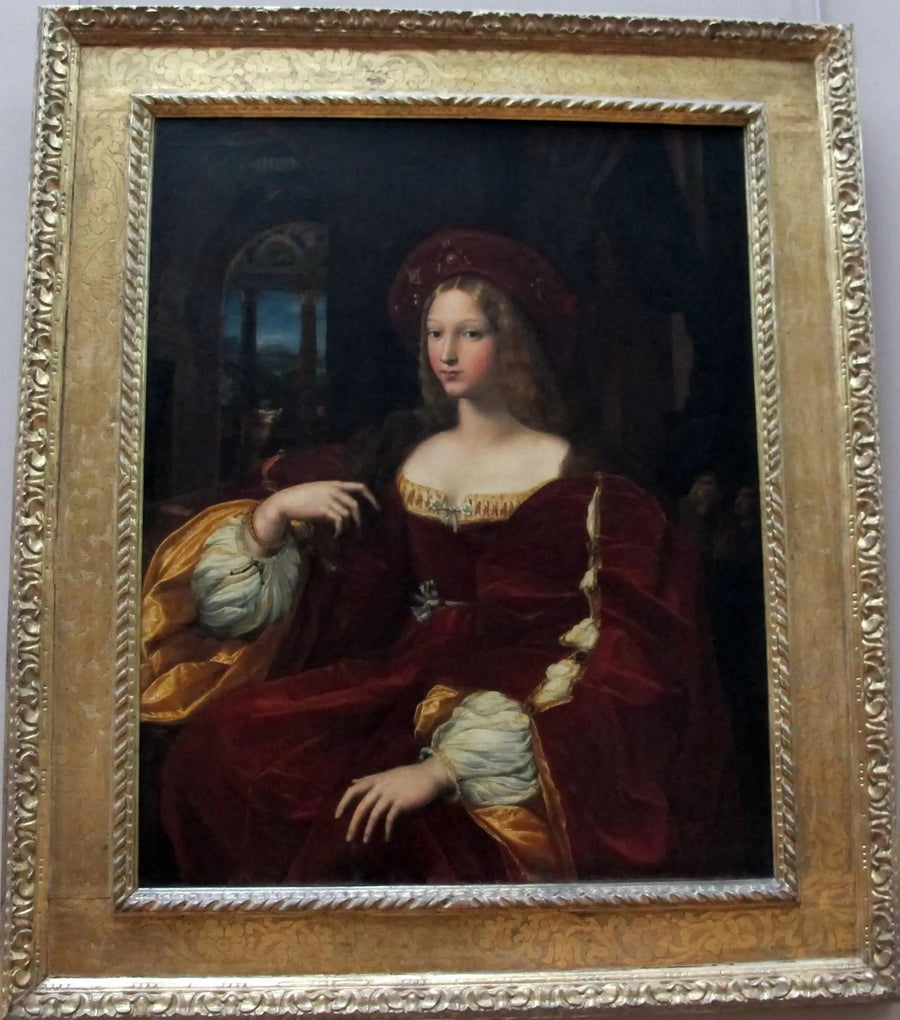 Porträt von Isabelle de Requesens, Vizekönigin von Neapel - Raphael Sanzio