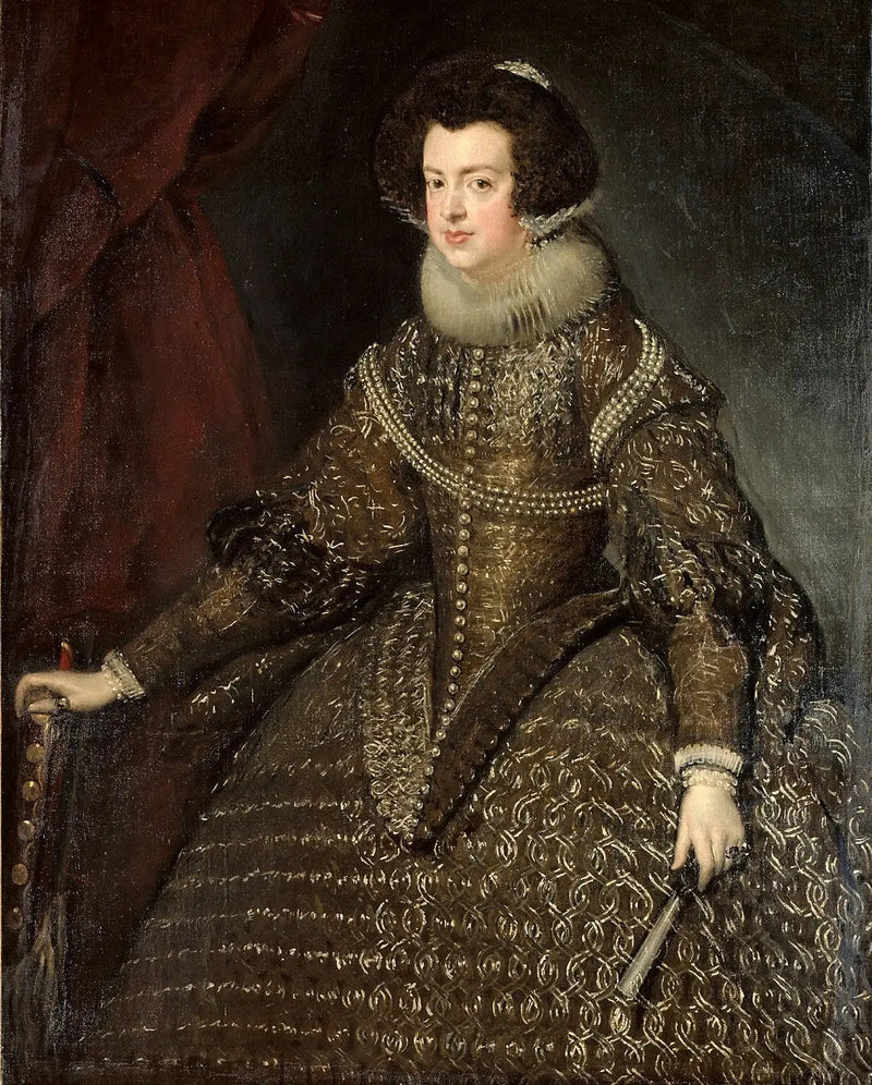 Portrait von Isabelle d'Espagne - Diego Velázquez