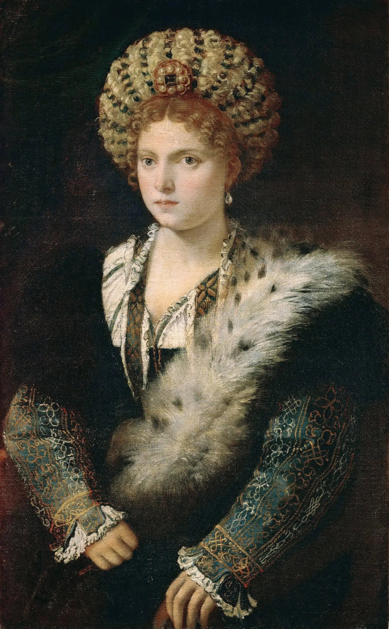 Portrait von Isabelle d'Este - Titian