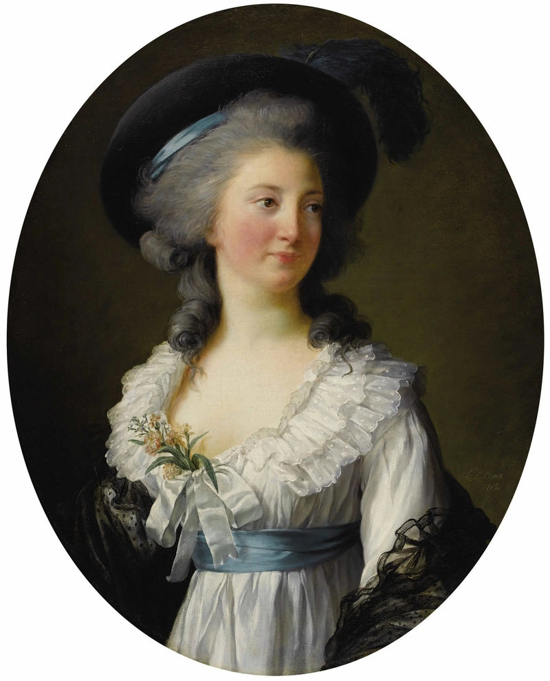 Portrait von Izabela Czartoryska - Élisabeth Vigée Le Brun